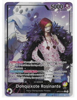 Donquixote Rosinante (061) (Alternate Art) - Legacy of the Master - One Piece - Image 1