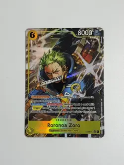 One Piece CCG Roronoa Zoro ST29-014 Foil SR. Near Mint. - Image 1