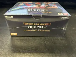One Piece OP09 Emperors In The New World Booster Box ENGLISH SEALED - Image 2
