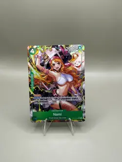 One Piece CCG Nami Alternate Art OP14-031 The Azure Sea's Seven English - Image 1