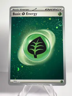 Pokemon SV Basic Energy 2 card set Grass 001 Fire 002 Cosmos Holo Swirl NM/M - Image 1