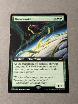 MTG English Ouroboroid (Extended Art) NM Normal Edge of Eternities NM - Image 1