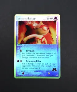 NM Team Magma's Baltoy Reverse Holo 32/95 Team Magma vs Team Aqua Pokemon Card - Image 2