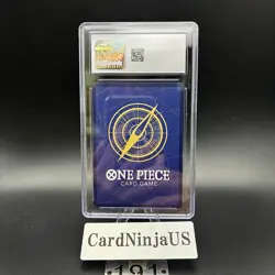 CGC GEM MINT 10 Monkey D Luffy P-043 One Piece Promotion Card Foil 2023 Weekly - Image 2