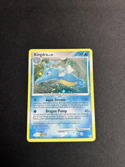 Kingdra Holo Rare Pokemon Card 7/146 Legends Awakened LP+NM- - Image 1