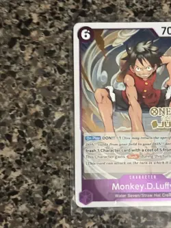 Monkey.D.Luffy (Judge Pack Vol. 2) OP03-070 One Piece Promotion Cards Foil - Image 2