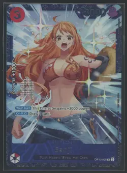 ONE PIECE Card Sanji SR OP10-005 Flagship Battle Promo Top8 Prize English 2025 S - Image 1