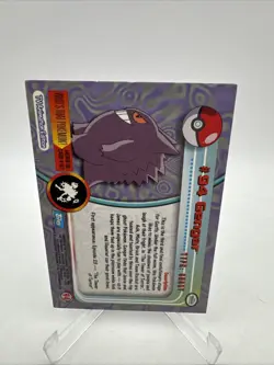 Gengar #94 Blue Logo Topps Non Holo TV Animation Pokemon Card LP - Image 2
