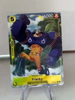 Franky ST29-010 Alt Art Starter Deck Promo One Piece Card English Egghead - Image 1
