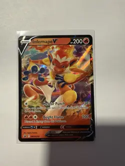 Infernape V SWSH252 SWSH: Sword & Shield Promo Cards Holo - Image 1
