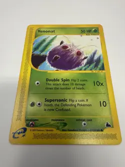 Pokemon Card - Venonat Skyridge 112/144 Common - MP - Image 2
