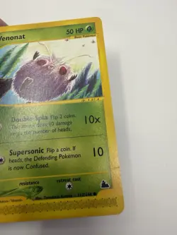 Pokemon Card - Venonat Skyridge 112/144 Common - MP - Image 5