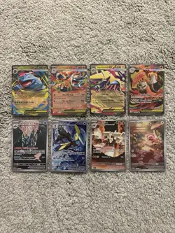 Pokemon Mega Evolution Phantasmal Flames Lot Of 8 Ex / IR / Full Art Cards NM - Image 1