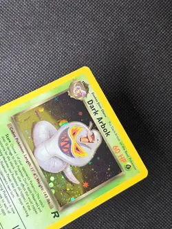 Pokemon TCG Dark Arbok 2/82 Team Rocket Holo Unlimited Rare Vintage Card - Image 2
