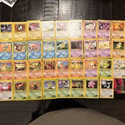 Pokemon TCG HUGE Gym Heroes Lot Of 35 Cards! All LP-NM Condition Vintage Rare - Image 1
