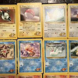 Pokemon TCG HUGE Gym Heroes Lot Of 35 Cards! All LP-NM Condition Vintage Rare - Image 3