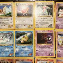 Pokemon TCG HUGE Gym Heroes Lot Of 35 Cards! All LP-NM Condition Vintage Rare - Image 4