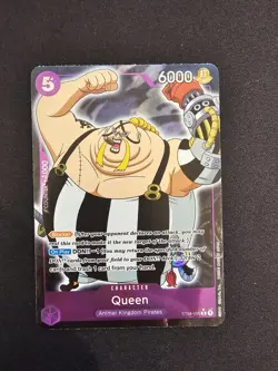 ST04-005 Queen FULL Art Textured Foil - One Piece Card - PRB-01 The Best ENGLISH - Image 1