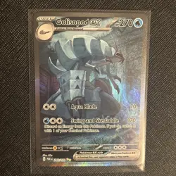 Pokemon TCG Golisopod EX Paradox Rift 246/182 Special Illustration Rare Card - Image 1