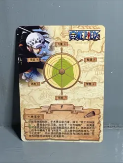 One Piece Trading Cards Trafalgar D. Water Law HZ0301-SSR04 - Image 2