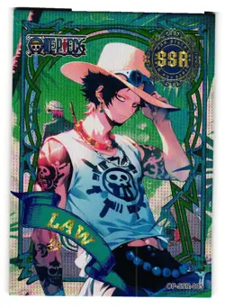 TRAFALGAR LAW SSR OP-SSR-005 ONE PIECE Endless Treasure 6 Anime Card - Image 1