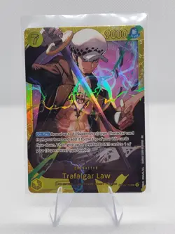 One Piece CCG Trafalgar Law Royal Blood Foil Card OP10-119 NM/M Sec Rare - Image 1