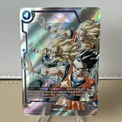 Gotenks - SB02-022 Alternate Art Manga Booster 02 Dragon Ball Card English - Image 1