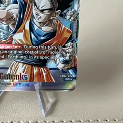 Gotenks - SB02-022 Alternate Art Manga Booster 02 Dragon Ball Card English - Image 4