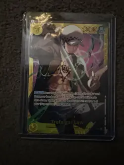 One Piece CCG Trafalgar Law Royal Blood Foil Card OP10-119 NM/M Sec Rare - Image 1