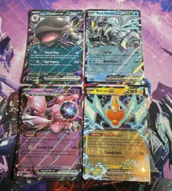Pokemon TCG English EX RR Holo Card Set Lot Of 4 | NM - Image 1