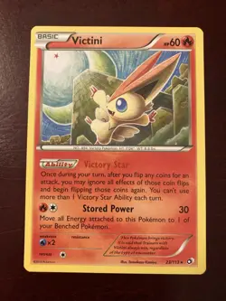 Victini 23/113 Legendary Treasures Regular Rare 2013 English Pokemon TCG Card - Image 1
