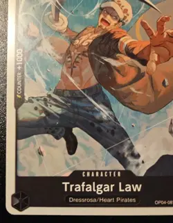 Trafalgar Law OP04-087 Common Kingdoms Of Intrigue One Piece Card Game - Image 4