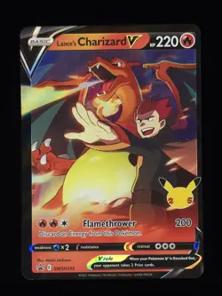 Lance's Charizard V SWSH133 Pokemon SWSH: Sword & Shield Promo Cards 🔥 - Image 1