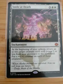 MTG Smile at Death 0024 Tarkir Dragonstorm M/NM Free UK P&P - Image 1