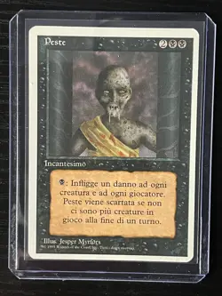 Magic MTG Italian Revised Pestilence Artist Proof Near Mint - Only 50 Exist! - Image 3