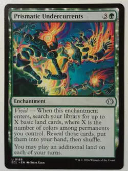 Prismatic Undercurrents *Uncommon* Magic MtG x1 Lorwyn Eclipsed - Image 1