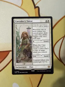 Caretaker's Talent Bloomburrow Regular - Image 1