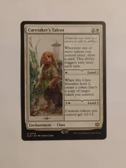 NM Caretaker's Talent, MTG, Bloomburrow, Magic the Gathering, 6 - Image 1