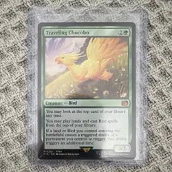 Magic: The Gathering Traveling Chocobo Creature Green FFVII 0210 EN - Image 1