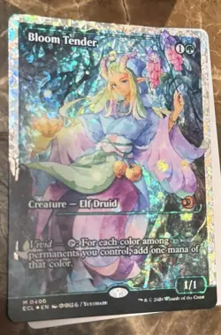 Bloom Tender (0400) (Showcase) (Fracture Foil) Lorwyn Eclipsed Foil - Image 1