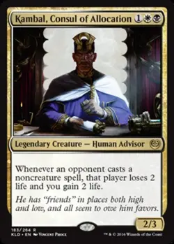 Kambal, Consul of Allocation - Foil - Kaladesh #183/264 MTG Magic The Gathering - Image 1