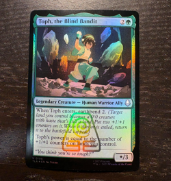 Toph, the Blind Bandit (Foil) MTG Avatar: The Last Airbender! - Image 1