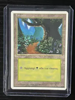 Magic MTG Italian Revised Forest Artist Proof Near Mint - Only 50 Exist! - Image 3