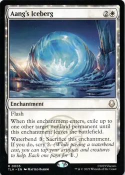 Aang's Iceberg Avatar: The Last Airbender Magic MTG NM - Image 1