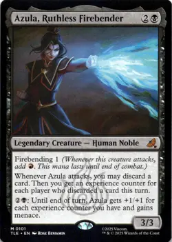 Azula, Ruthless Firebender Avatar: The Last Airbender Magic MTG NM - Image 1