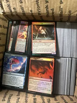 8lbs Of Bulk Magic The Gathering Uncommon/Commons/Lands/Tokens/Foils/Non-Foils - Image 5