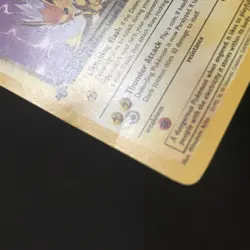 Pokemon Team Rocket Dark Jolteon 38/82 1st Edition LP (Creased) - Image 3