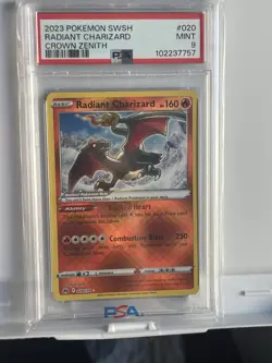 2023 Pokemon Swsh Radiant CHARIZARD Crown Zenith 🔥🔥🔥 PSA 9 - Image 1