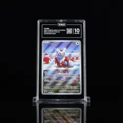 Pokemon Mega Evolution DELIBIRD 152/132 Illustration Rare TAG 10 - Image 1