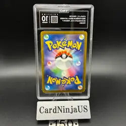 TAG PRISTINE 10 (992) Pikachu 020/M-P McDonald's Promo Japanese 150 Pokemon 2025 - Image 2